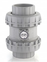 Шаровой обратный клапан ХПВХ с муфтовым окончанием (SXEIC) (Уплотнение EPDM) (32 мм)