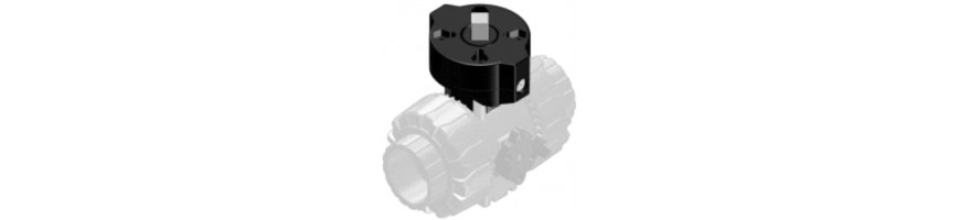 Модульный адаптор для шаровых кранов VKD и TKD под пневмопривод (16-20 мм)